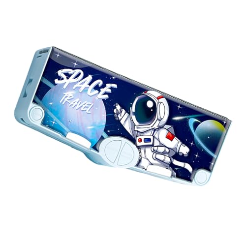 HUAJINGKEJI Multifunktionales Federmäppchen mit Spitzer, Lineal, Radiergummi, Fingerband, Schere, Schüler, Kinder, Schule HUAJINGKEJI Multifunktionales Federmäppchen mit Spitzer, Lineal, Radiergummi, Fingerband, Schere, Schüler, Kinder, Schule von HUAJINGKEJI