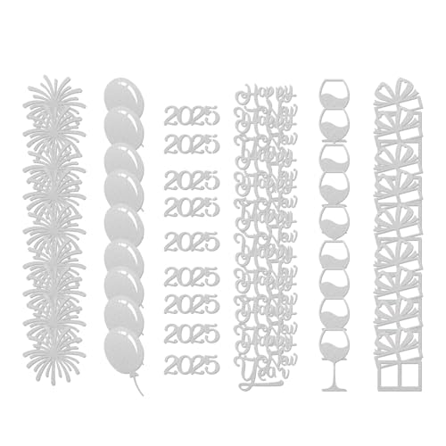 HUAJINGKEJI Neue Jahr Feier Mode Konfetti 100 Stück Set aus stabilen Papiermaterialien für Party Supplies und Event HUAJINGKEJI Neue Jahr Feier Mode Konfetti 100 Stück Set aus stabilen Papiermaterialien für Party Supplies und Event von HUAJINGKEJI