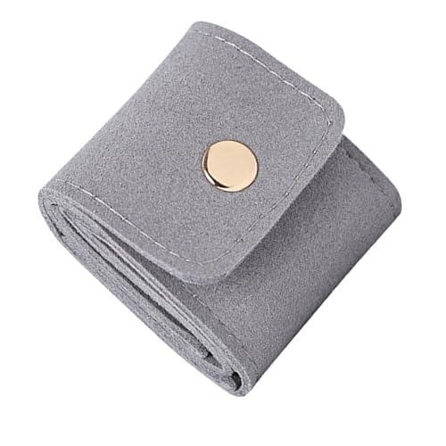 HUAJINGKEJI Reisefreundliche Schmuck-Aufbewahrungsbox, 4 einzelne Fächer, kompakt, faltbar, für Ohrringe, Ringe, Halsketten, mehrere Fächer, Schmucktasche HUAJINGKEJI Reisefreundliche Schmuck-Aufbewahrungsbox, 4 einzelne Fächer, kompakt, faltbar, für Ohrringe, Ringe, Halsketten, mehrere Fächer, Schmucktasche von HUAJINGKEJI