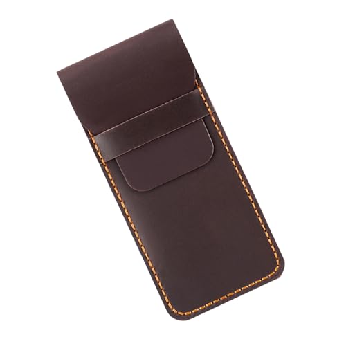 HUAJINGKEJI Vintage Leder Stifteetui Großes Fach Stiftebeutel Tragbare Reise Füllfederhalter Organizer Hülle für HUAJINGKEJI Vintage Leder Stifteetui Großes Fach Stiftebeutel Tragbare Reise Füllfederhalter Organizer Hülle für von HUAJINGKEJI