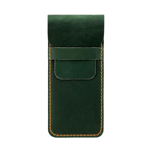 HUAJINGKEJI Vintage Leder Stifteetui Großes Fach Stiftebeutel Tragbare Reise Füllfederhalter Organizer Hülle für HUAJINGKEJI Vintage Leder Stifteetui Großes Fach Stiftebeutel Tragbare Reise Füllfederhalter Organizer Hülle für von HUAJINGKEJI