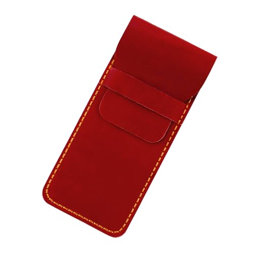 HUAJINGKEJI Vintage Leder Stifteetui Großes Fach Stiftebeutel Tragbare Reise Füllfederhalter Organizer Hülle für HUAJINGKEJI Vintage Leder Stifteetui Großes Fach Stiftebeutel Tragbare Reise Füllfederhalter Organizer Hülle für von HUAJINGKEJI