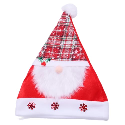 HUAJINGKEJI Vliesstoff mit Rentier, saisonale Party-Requisiten, Mütze, Weihnachtsmannmütze, Festival-Dekoration, weiche Wintermütze HUAJINGKEJI Vliesstoff mit Rentier, saisonale Party-Requisiten, Mütze, Weihnachtsmannmütze, Festival-Dekoration, weiche Wintermütze von HUAJINGKEJI