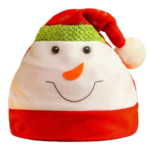 HUAJINGKEJI Vliesstoff mit Rentier, saisonale Party-Requisiten, Mütze, Weihnachtsmannmütze, Festival-Dekoration, weiche Wintermütze HUAJINGKEJI Vliesstoff mit Rentier, saisonale Party-Requisiten, Mütze, Weihnachtsmannmütze, Festival-Dekoration, weiche Wintermütze von HUAJINGKEJI
