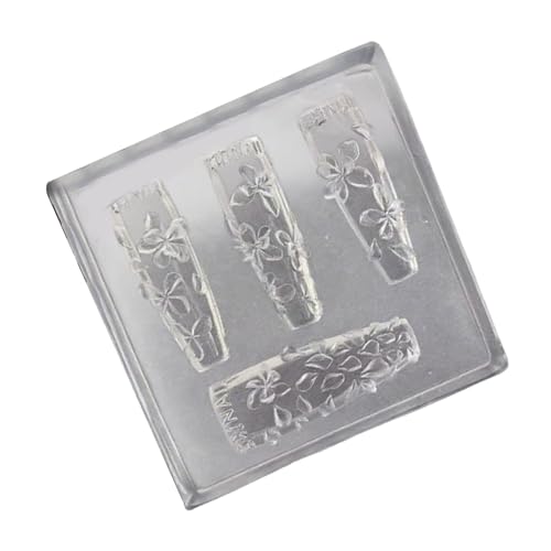 Silikon-Nagelschablone für Dekorationen, geprägte Nägel, Zubehör, Herstellung von Formen, praktisches Maniküre-Prägewerkzeug, Silikon-Nagelschablonen Silikon-Nagelschablone für Dekorationen, geprägte Nägel, Zubehör, Herstellung von Formen, praktisches Maniküre-Prägewerkzeug, Silikon-Nagelschablonen von HUAJINGKEJI