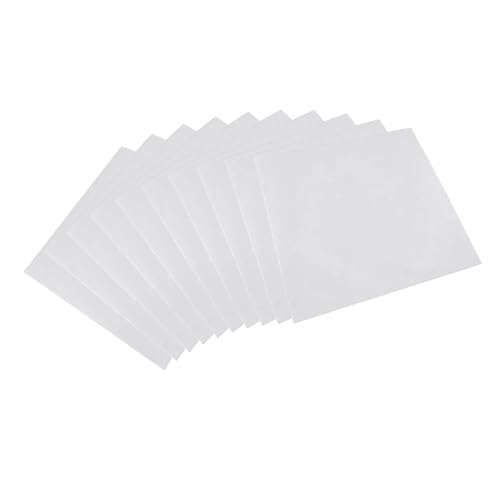 HUANGING 10 Stück/Packung 30,5 cm Schallplattenhüllen, wiederverschließbare Außenhüllen, verdickte Papiertüte für Schallplattenaufbewahrungstasche von HUANGING