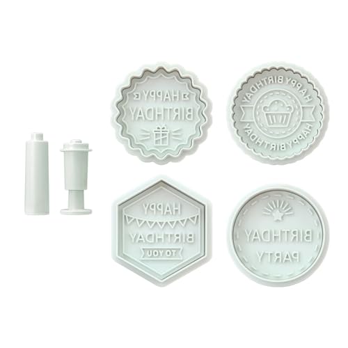 HUANGING Keks-Backstempel-Set, schönes Muster, Kuchenbasteln, Prägewerkzeug, einzigartige Backform für Festival-Leckereien HUANGING Keks-Backstempel-Set, schönes Muster, Kuchenbasteln, Prägewerkzeug, einzigartige Backform für Festival-Leckereien von HUANGING