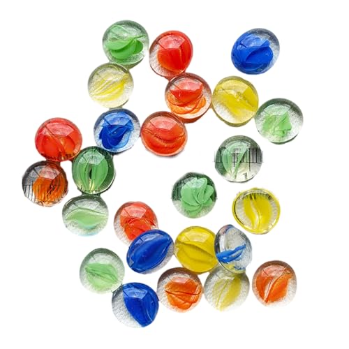 Kleine bunte Glasperlen mit flachem Boden, Marmorperlen, Steine für Heimdekorationen und Bastelprojekte, Vasenfüller, Versorgungsglas Kleine bunte Glasperlen mit flachem Boden, Marmorperlen, Steine für Heimdekorationen und Bastelprojekte, Vasenfüller, Versorgungsglas von HUANGING