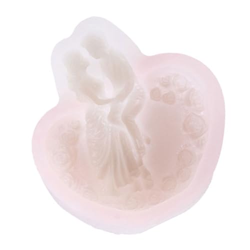 Silikonformen mit Rosenherz für Seife, Hochzeit, Kuchen, Dekoration, Fondant, Schokolade, Epoxidharz-Formen Silikonformen mit Rosenherz für Seife, Hochzeit, Kuchen, Dekoration, Fondant, Schokolade, Epoxidharz-Formen von HUANGING