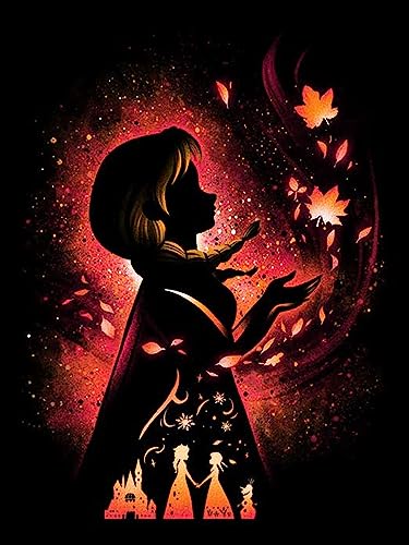 HUANNY DIY Diamond Art Anna Diamond Painting Kits, 5D Full Drill Cross Stitch Embroidery kit, Funny, 16''×20'' von HUANNY