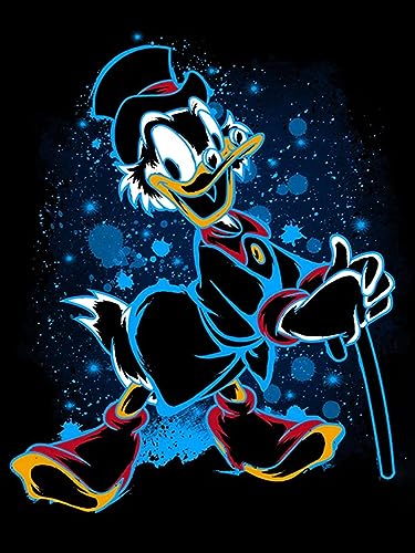 HUANNY DIY Diamond Art Donald Duck Diamond Painting, 5D Full Drill Cross Stitch Embroidery kit for Beginners von HUANNY