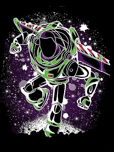 HUANNY DIY Diamond Painting Buzz Lightyear Diamond Art, 5D Full Drill Cross Stitch Embroidery kit for Beginners von HUANNY