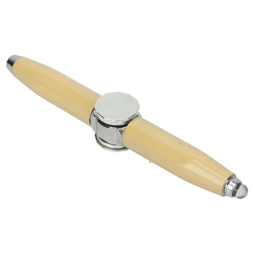 Fidget Spinning Pen mit LED-Licht, multifunktional, hilft beim Denken, Stress abzubauen. Fidget Kugelschreiber, hilft beim ADHS-Stressreduzierungsdenken, für Business-Erwachsene, Studenten ( Size : Ye von HUAQUAN