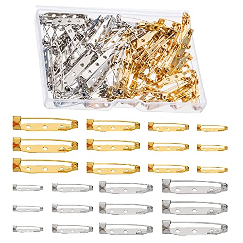 HUAZIZ 200 Stück Sicherheitsnadel Broschennadeln Pins für DIY Handwerk, Brosche Zurueck Sicherheitsverschluss Bar Stifte 20mm, 25mm, 30mm and 35mm HUAZIZ 200 Stück Sicherheitsnadel Broschennadeln Pins für DIY Handwerk, Brosche Zurueck Sicherheitsverschluss Bar Stifte 20mm, 25mm, 30mm and 35mm von HUAZIZ