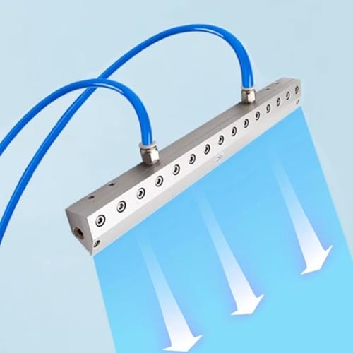 HUGDSB Industrielles Luftmessergebläse, Luftklinge aus Aluminiumlegierung mit Gasdüse, 1/4 Innengewinde zur industriellen Staubentfernung, Verwendung mit Luftkompressor(50cm) von HUGDSB