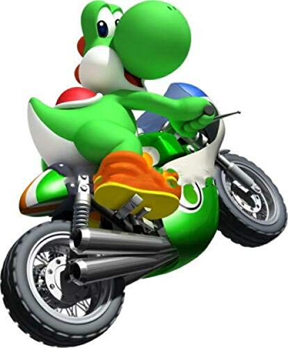 Wandtattoo Yoshi auf Fahrrad Kart Super Aufkleber Wandaufkleber Home Decoration Wandkunst Wandtattoo Yoshi auf Fahrrad Kart Super Aufkleber Wandaufkleber Home Decoration Wandkunst von HUGF