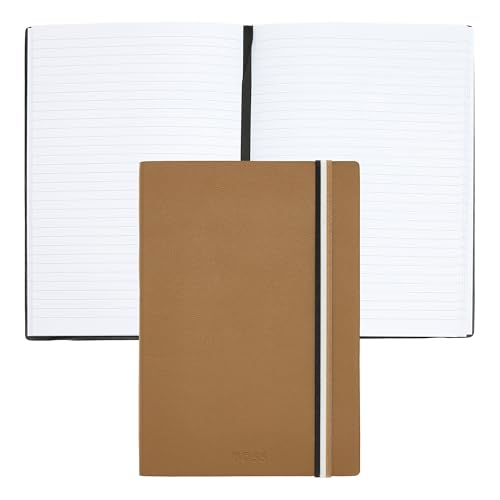 BOSS Notizblock A5 Iconic Camel Lined BOSS Notizblock A5 Iconic Camel Lined von HUGO BOSS