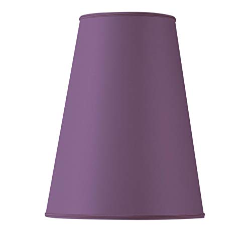 Lampenschirm in Bistroform, 20 x 10 x 30 cm, Violett von HUGUES RAMBERT