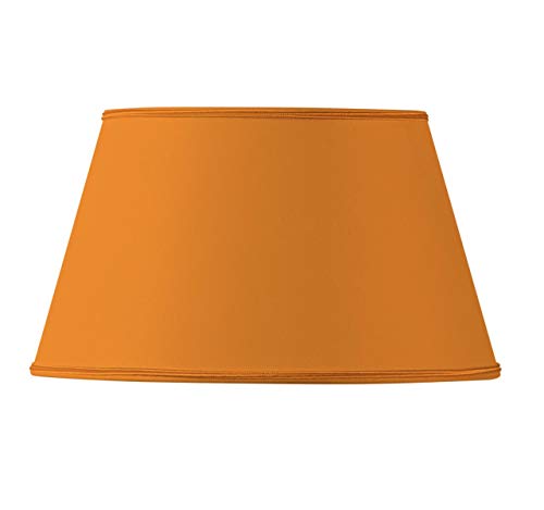 Lampenschirm in Form eines halben Empire, 40 x 28 x 23 cm, Orange von HUGUES RAMBERT