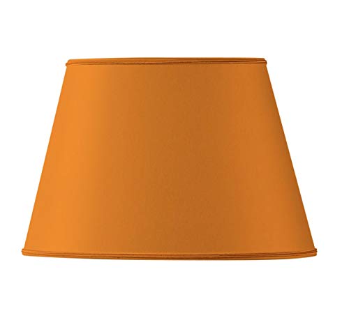 Lampenschirm oval, Ø 30 x 19 x 11 x 20,5 cm, Orange von HUGUES RAMBERT