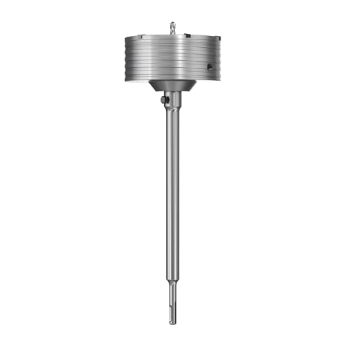 HUHAO 120 mm Betonlochsäge mit 330 mm SDS-Plus-Schaft-Verbindungsstange, Lochbohrer für SDS Plus Hammerbohrer, Wandlochsägenbohrer für Beton, Zement, Stein, Wand, Schaumziegel HUHAO 120 mm Betonlochsäge mit 330 mm SDS-Plus-Schaft-Verbindungsstange, Lochbohrer für SDS Plus Hammerbohrer, Wandlochsägenbohrer für Beton, Zement, Stein, Wand, Schaumziegel von HUHAO