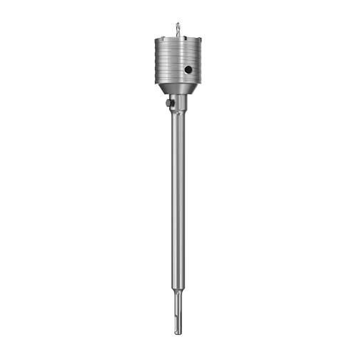 HUHAO 55 mm Betonlochsäge mit 330 mm SDS-Plus-Schaft-Verbindungsstange, Lochbohrer für SDS Plus Hammerbohrer, Wandlochsägenbohrer für Beton, Zement, Stein, Wand, Schaumziegel HUHAO 55 mm Betonlochsäge mit 330 mm SDS-Plus-Schaft-Verbindungsstange, Lochbohrer für SDS Plus Hammerbohrer, Wandlochsägenbohrer für Beton, Zement, Stein, Wand, Schaumziegel von HUHAO