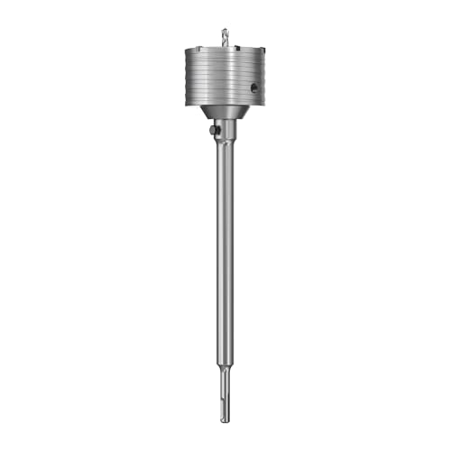HUHAO 80 mm Betonlochsäge mit 330 mm SDS-Plus-Schaft-Verbindungsstange, Lochbohrer für SDS Plus Hammerbohrer, Wandlochsägenbohrer für Beton, Zement, Stein, Wand, Schaumziegel HUHAO 80 mm Betonlochsäge mit 330 mm SDS-Plus-Schaft-Verbindungsstange, Lochbohrer für SDS Plus Hammerbohrer, Wandlochsägenbohrer für Beton, Zement, Stein, Wand, Schaumziegel von HUHAO
