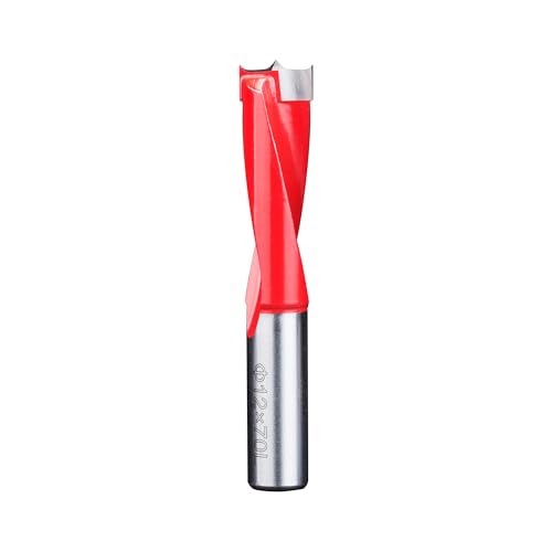 HUHAO Bohrkronen für Holz, Hartmetallbestückt, robuster Dübel-Bit, Lochschneider für Holz, Kunststoff, Sperrholz, 12 mm Durchmesser x 70 mm Länge x 10 mm Schaft, Linksdrehung HUHAO Bohrkronen für Holz, Hartmetallbestückt, robuster Dübel-Bit, Lochschneider für Holz, Kunststoff, Sperrholz, 12 mm Durchmesser x 70 mm Länge x 10 mm Schaft, Linksdrehung von HUHAO
