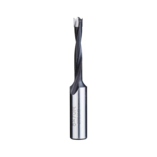 HUHAO Bohrkronen für Holz, Hartmetallbestückt, robuster Dübel-Bit, Lochschneider für Holz, Kunststoff, Sperrholz, 5 mm Durchmesser x 70 mm Länge x 10 mm Schaft, Rechtsdrehung HUHAO Bohrkronen für Holz, Hartmetallbestückt, robuster Dübel-Bit, Lochschneider für Holz, Kunststoff, Sperrholz, 5 mm Durchmesser x 70 mm Länge x 10 mm Schaft, Rechtsdrehung von HUHAO