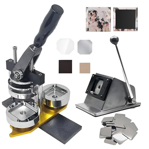 DIY-Kühlschrankmagnet-Set – Fotomagnet-Maschine und -Schneider, Button-Button-Maker, Erstellen Sie individuelle Kühlschrankmagnete, ideal für Bastelprojekte und Personalisierung DIY-Kühlschrankmagnet-Set – Fotomagnet-Maschine und -Schneider, Button-Button-Maker, Erstellen Sie individuelle Kühlschrankmagnete, ideal für Bastelprojekte und Personalisierung von HUIBBGO