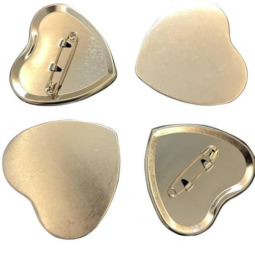 HUIBBGO Button-Maker in Herzform – DIY-Set für Metallknöpfe mit 100 Zubehörteilen und Cutter zur Herstellung von Werbegeschenken, 57 x 53 mm Button-Maschine für individuelle Anstecknadeln HUIBBGO Button-Maker in Herzform – DIY-Set für Metallknöpfe mit 100 Zubehörteilen und Cutter zur Herstellung von Werbegeschenken, 57 x 53 mm Button-Maschine für individuelle Anstecknadeln von HUIBBGO