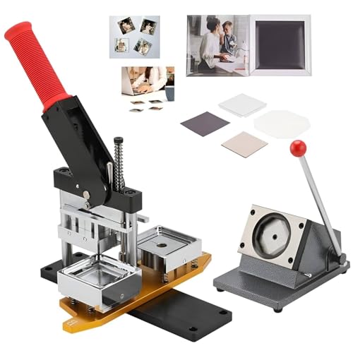 HUIBBGO DIY-Kühlschrankmagnetmaschine, Fotomagnet-Hersteller, benutzerdefinierter Button-Button-Hersteller für personalisierte Kühlschrankmagnete und Schlüsselanhänger von HUIBBGO