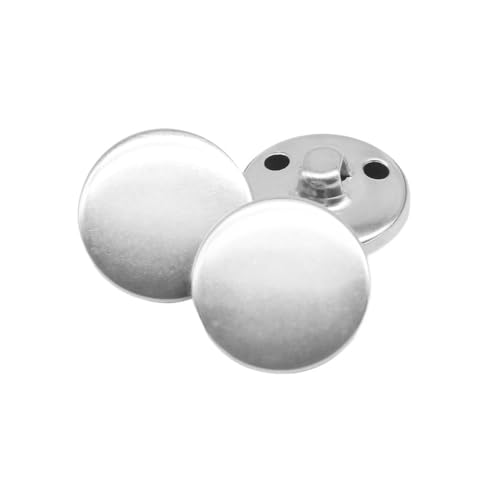 10 Stück/Los, 15/18/20/23/25 mm, Vintage-Kupfer-Metallknöpfe, Kleidungsstück, Übermantel, Nähzubehör, Knöpfe für Kleidung, Handwerk, DIY (Nr. 12, 15 mm) von HUIJIQX