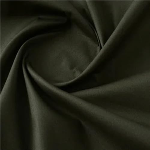 145 x 50 cm, einfarbiger Popeline-Baumwollstoff, DIY, Kinderkleidung, Bettwäsche, Quilt-Stoff für Mädchenkleid (218,145 x 100 cm) von HUIJIQX