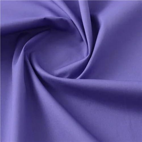 145 x 50 cm, einfarbiger Popeline-Baumwollstoff, DIY, Kinderkleidung, Bettwäsche, Quilt-Stoff für Mädchenkleid (26,145 x 100 cm) von HUIJIQX