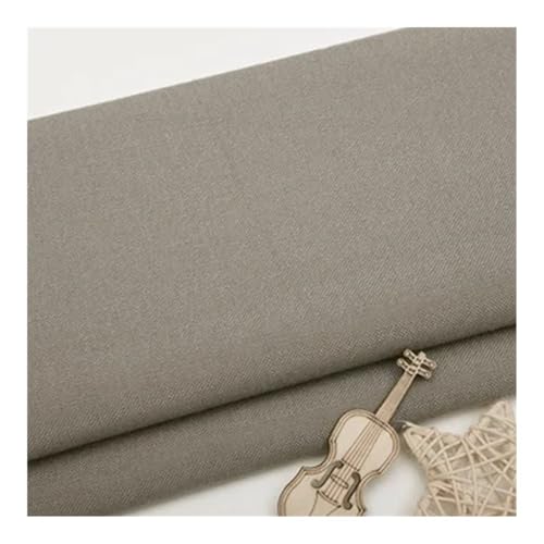 Einfarbiger, dicker Leinenstoff, verschleißfest, langlebig, verschlüsselt, bequem, atmungsaktiv, Sofa-Vorhang, handgefertigtes Kissen, DIY-Stoffe (16) von HUIJIQX