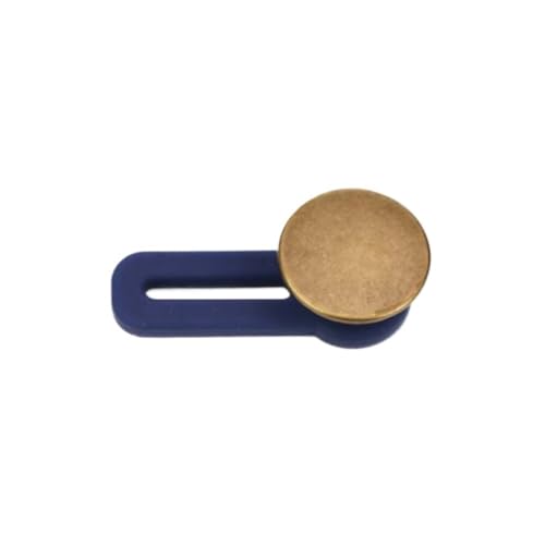 Metallknopfverlängerung für Hosen, Jeans, zum Nähen, verstellbar, einziehbar, Taillenverlängerung, Knopf-Bund-Expander (B-2, 10 Stück) von HUIJIQX