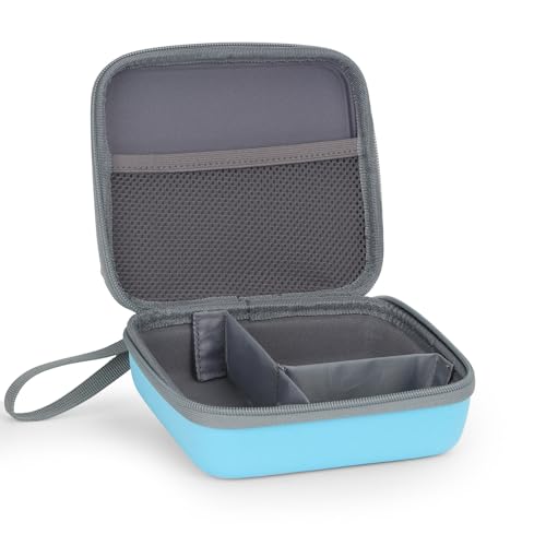 HUIJUTCHEN Drucker Tasche, Drucker Tasche, Aufbewahrungsbox für Mini Drucker Tragbare Aufbewahrungstasche für Thermodrucker Zubehör Organisationstasche (Nur Tasche) (Blau) von HUIJUTCHEN