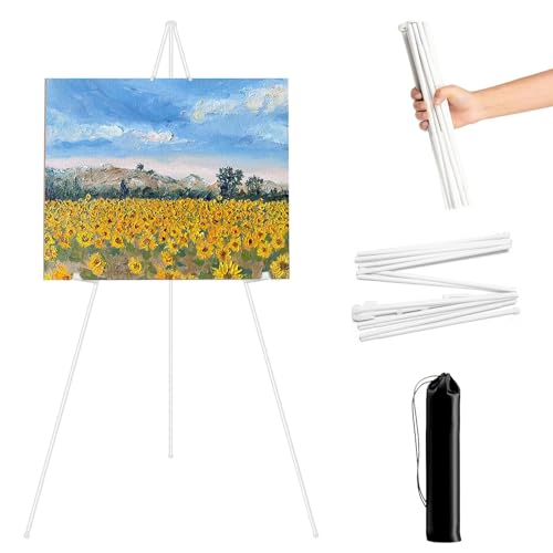 Künstler Staffelei Stand,Staffelei Groß,160cm Hoch,Staffelei Ständer für Hochzeitsschild,mit Tragebeutel,Staffelei Hochzeit,Easy Folding,für Display Malerei Leinwand,Hochzeit Zeichen Künstler Staffelei Stand,Staffelei Groß,160cm Hoch,Staffelei Ständer für Hochzeitsschild,mit Tragebeutel,Staffelei Hochzeit,Easy Folding,für Display Malerei Leinwand,Hochzeit Zeichen von HUIKUANGEU
