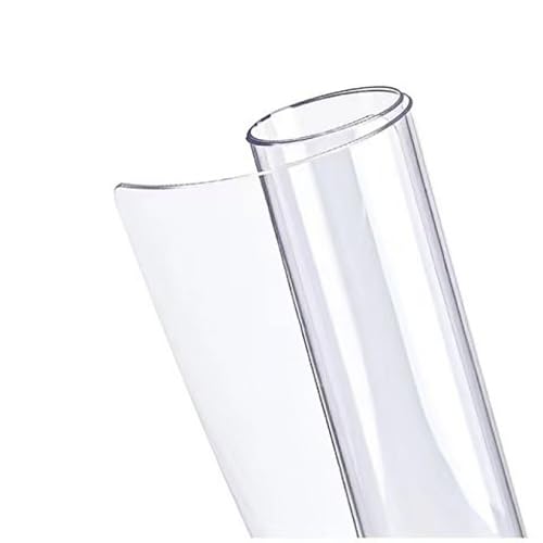 HUJZJY Tischfolie Transparent 1.5 mm, Transparent PVC Tischdecke Tischmatte, Abwaschbare Tischdecke, Schützen Sie Ihren Tisch vor Schmutz, für Küche Zuhause Picknick Outdoor HUJZJY Tischfolie Transparent 1.5 mm, Transparent PVC Tischdecke Tischmatte, Abwaschbare Tischdecke, Schützen Sie Ihren Tisch vor Schmutz, für Küche Zuhause Picknick Outdoor von HUJZJY