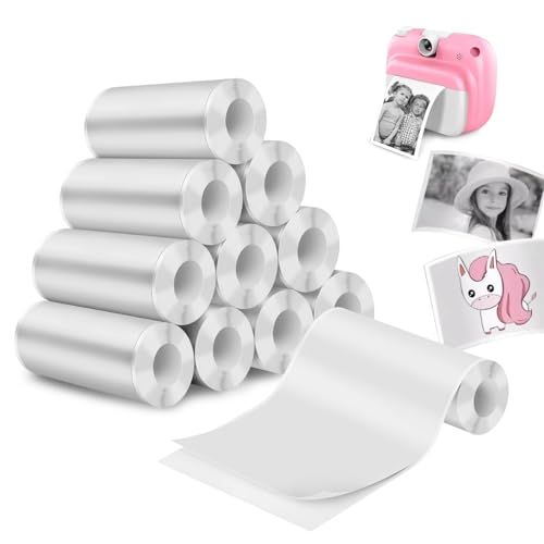 Thermo-Klebepapierrollen für Mini-Etikettendrucker, tintenfreie Klebeetiketten, 10 Farben, Heim/Büro/DIY-Organisation & Basteln, 10 Stück Thermo-Klebepapierrollen für Mini-Etikettendrucker, tintenfreie Klebeetiketten, 10 Farben, Heim/Büro/DIY-Organisation & Basteln, 10 Stück von HUOJI