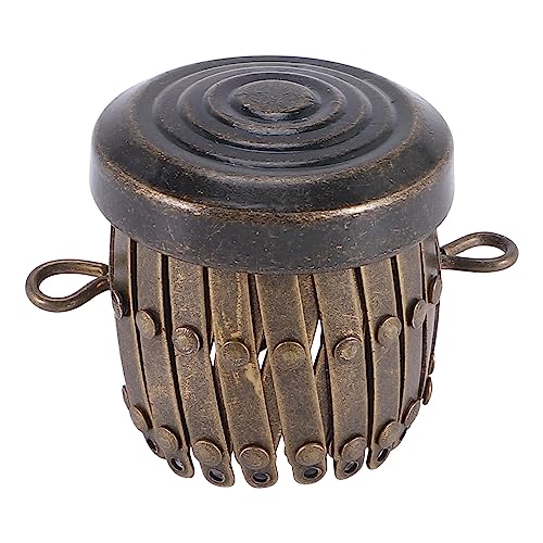 HUPYOMLER Runde , Hardware, Geldbörse, Rahmenteile, Stifttasche, Clutch, Rahmenverschluss, Münzzylinder, Geldbörse, Zubehör (Bronze) von HUPYOMLER