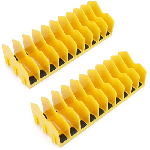 HURRICANE Zangenhalter Set, Halterung für 10 Zangen und Schneider, Werkzeugkoffer Organizer, mit rutschfestem Gummiboden, Passend für 7.6 cm Hohe Schubladen, Werkzeugkästen, 2 Stück HURRICANE Zangenhalter Set, Halterung für 10 Zangen und Schneider, Werkzeugkoffer Organizer, mit rutschfestem Gummiboden, Passend für 7.6 cm Hohe Schubladen, Werkzeugkästen, 2 Stück von HURRICANE