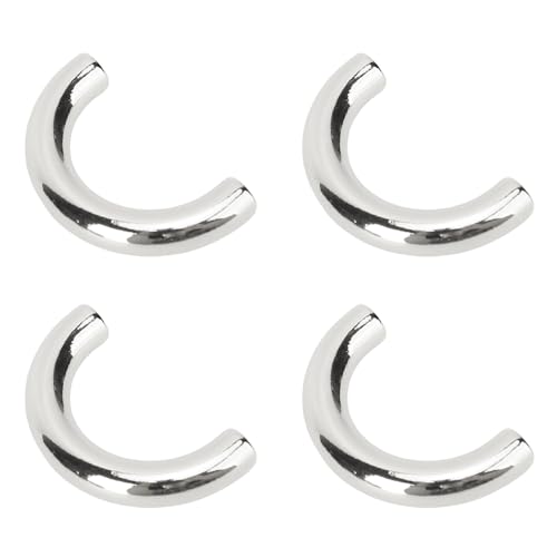 20 Set Handtaschenhängebrassende Verschlussbogenbrücke U Formbeutelverbinder Schließe, 19,5 X 14 Mm mit 5,5 Mm Schraube, Trendigen Umhängetaschen und Klauen, Zinklegierung und von HUSHUI