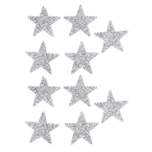 -Applikationsflecken, Verzierte Sternflecken mit Wärmeschmelzkleber, DIY -Eisen auf Kleidungszubehör -Applikationsflecken, Verzierte Sternflecken mit Wärmeschmelzkleber, DIY -Eisen auf Kleidungszubehör von HUSHUI