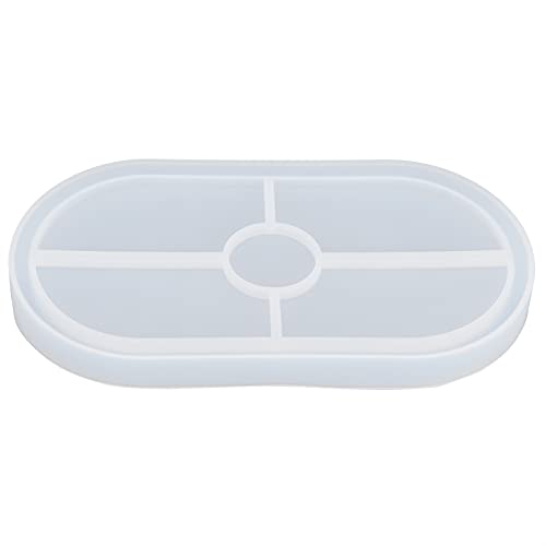 DIY -Untersetzerformen, Ovale Kristall -Epoxidharz -Tee -Coaster -Schimmelpilze für die Küchenbäckerei, für die Herstellung von Dekorationen, Einfach zu Bedienen DIY -Untersetzerformen, Ovale Kristall -Epoxidharz -Tee -Coaster -Schimmelpilze für die Küchenbäckerei, für die Herstellung von Dekorationen, Einfach zu Bedienen von HUSHUI
