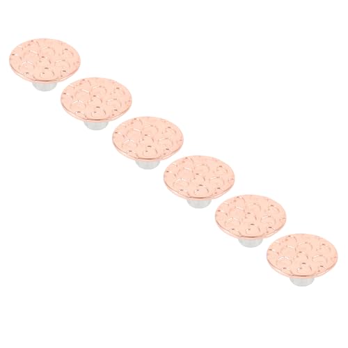 HUSHUI 125 Sets Hosenknöpfe, Farbe Roségold, 17 Mm, Herzmuster, Spitze Aluminiumschrauben, Kombi-Gewinde, Nietknöpfe für Hemden und Taschen HUSHUI 125 Sets Hosenknöpfe, Farbe Roségold, 17 Mm, Herzmuster, Spitze Aluminiumschrauben, Kombi-Gewinde, Nietknöpfe für Hemden und Taschen von HUSHUI