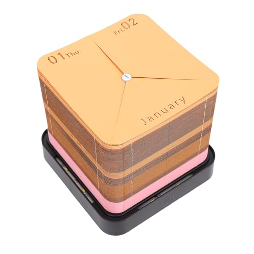 HUSHUI 3D -Kunstkalender -Memo -Pad Kreativer Capybara Tränen Sie Papier Carving 3D Notepad Desktop Dekoration mit Licht von HUSHUI