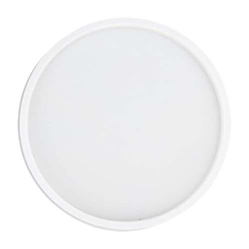 HUSHUI Runde Silikonschale Form Multifunktionales Gipsharzform Schmuckhalter Schimmel Diy Kunsthandwerk Accessoires Wohnkultur (Herz) von HUSHUI