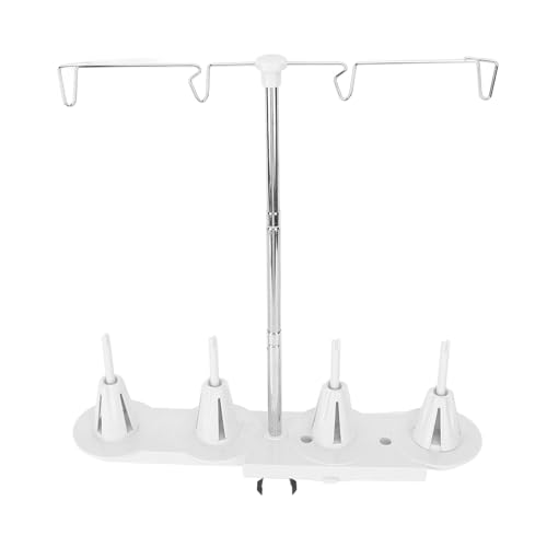 HUSHUI Spulengewinde Ständer Kunststoff und Edelstahl Multifunktional Einstellbare Höhe 4 Gewinde Spulenhalterständer für die Nähmaschine HUSHUI Spulengewinde Ständer Kunststoff und Edelstahl Multifunktional Einstellbare Höhe 4 Gewinde Spulenhalterständer für die Nähmaschine von HUSHUI